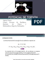 A. Diana POTENCIAL DE TORSIÓN