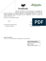 Certificado HUGO DANILO DE MELO E SILVA