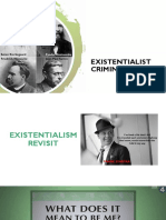Existentialist Criminology