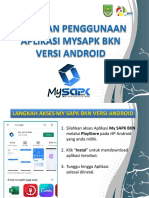 Buku Panduan MySapk Versi Android