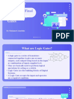 Computer Final Project Logic Gates by Mohamed Alaeddin