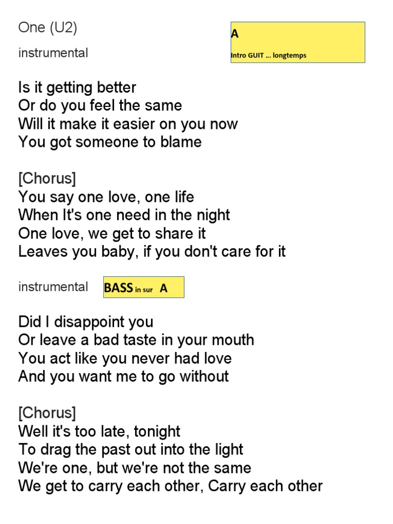 U2's 