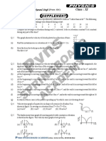 Supplement Kinematics