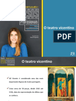 O teatro vicentino: sátira dos costumes sociais da época