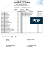 Transkrip Nilai Akademik Sementara