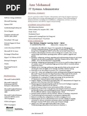 Amr Mohamed Ali  CV  (1)