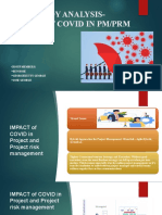 Case Study Analysis-Impact of Covid in PM/PRM