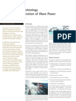 Wave Dragon - Pioneering Technology for Bulk Generation of Wave Power