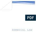 Remedial Law