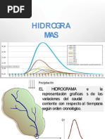 Hietograma e Hidrograma | PDF | Descarga (hidrología) | Precipitación