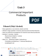 Unit 3: Commercial Important Products