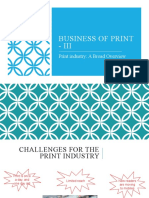 Print Industry Challenges and Opportunities
