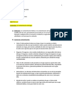 Investigación Bibliográfica de La Contaminación Del Agua