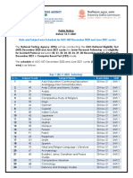 Nta time table