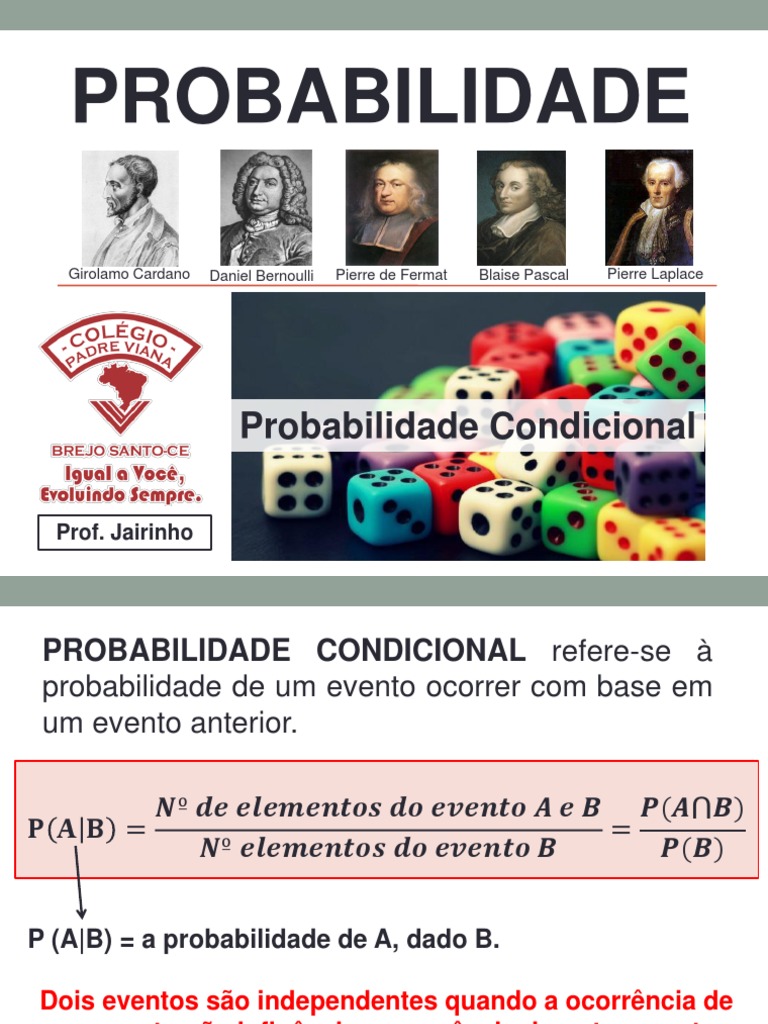 Probabilidade 2 | PDF | Probabilidade | Probabilidade e estatística
