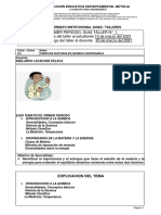 Quimica. Ciclo v. Taller N°1 2021