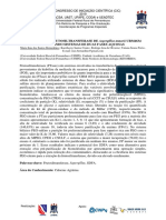 EXTRAÇÃO DE FRUTOSILTRANSFERASE DE Aspergillus Tamarii URM4634
