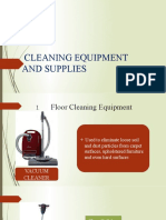 Cleaning Equipment and Supplies