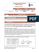 Practica1. Nomenclatura y Simbología en Los Diagramas de Proceso