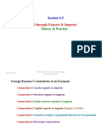 IIM-K IB-E 2021-22 AB S4-5 Exports Imports