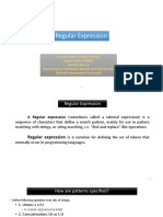 4. Regular expression