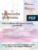 Tarea de Esprexion Corporal