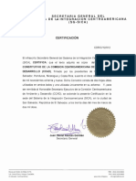 Convenio Constitutivo de La Comision Centroamericana de Ambiente y Desarrollo (CCAD)