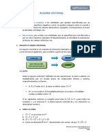 CAPÍTULO No 1 - ÁLGEBRA VECTORIAL