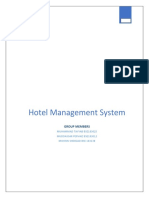 Hotel Management System: Group Members