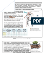 T1C3A3 Modélisation de La Membrane Plasmique
