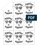 Apples to Apples - Card Backs