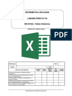 Lab09 - Tablas Dinámicas