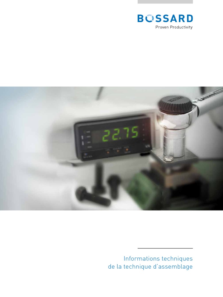 Catalogue Visserie Bossard , Brochures solutions produits – PESY