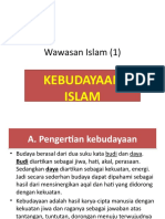 14. Wawasan Islam (1) Kebudayaan Islam