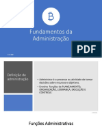 Fundamentos da Administração