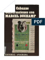 143097352 32612717 Cabanne Pierre Conversaciones Con Marcel Duchamp 1 PDF