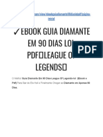 Ebook Guia Diamante em 90 Dias Lol PDF League of Legends Compress