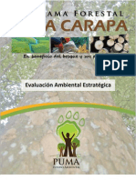 Evaluación Ambiental Estratégica realizada al Programa Baba Carapa