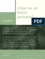 ¿Que Es Un Buyer Persona