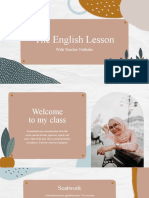 The English Lesson: With Teacher Nathalie