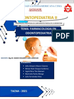 Farmacologia en Odontopediatria-prescripcion Framacologica -Pp