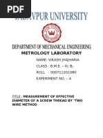 Download Measurement of Efective Diameter of a Screw Thread 4 by Shir Shaks SN53961530 doc pdf