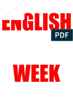 English Week