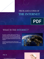 Pros and Cons of Internet