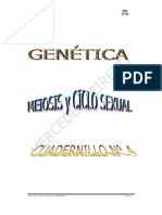 Genetica N° 4 MEIOSIS