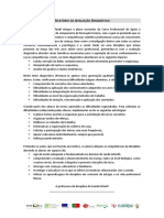 Relatório avaliação diagnóstica apoio infância