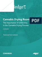 Importance of Uniformity Cannabis Drying Process MK0172 Rev 00 May2021