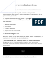 Los 4 Secretos de La Mentalidad Americana. Descú+