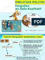 Teknik Pengujian Kredibilitas Data - Pekrti 5