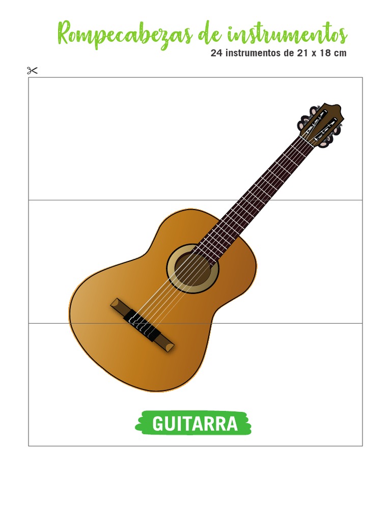 Rompecabezas de Instrumentos Musicales | PDF
